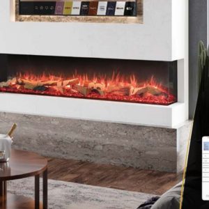 Caminetto elettrico ONYX AVANTI 190 RW - Gazco