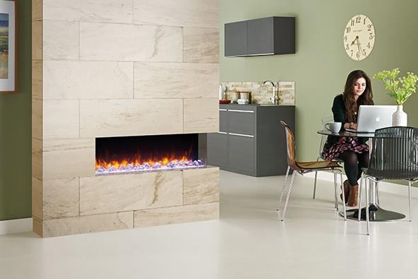 Caminetto elettrico SKOPE OUTSET 110 W - Gazco - immagine 2